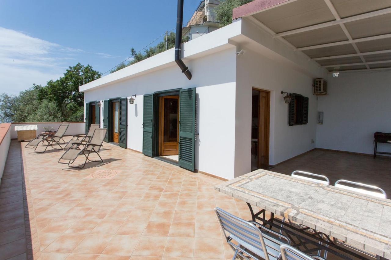 "Casalena" Villa A Furore Amalfi Coast Con Grande Terrazzo E Vista Sul Mare 外观 照片